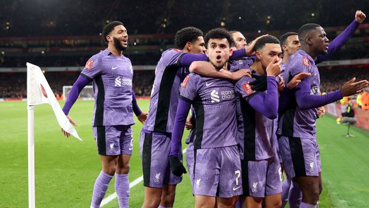 Liverpool elimina Arsenal da Taça de Inglaterra