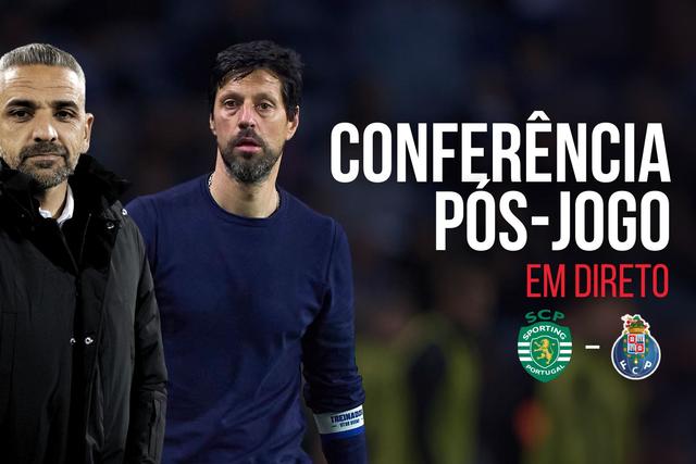 EM DIRETO: siga as conferências de imprensa de Vítor Bruno e Rui Borges