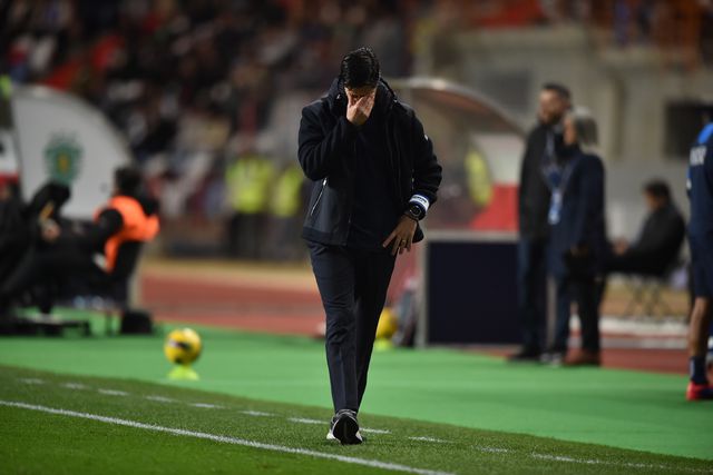 Vítor Bruno no Sporting-FC Porto, em Leiria