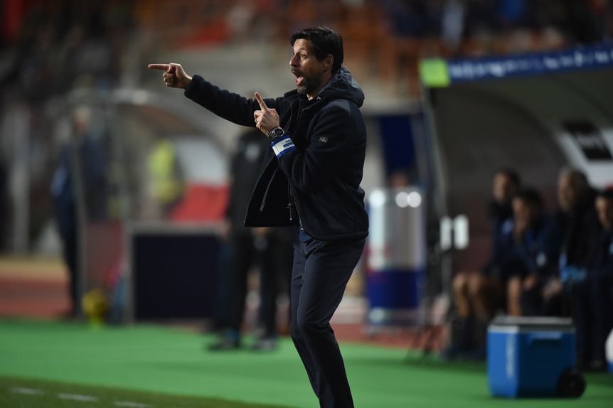 Vítor Bruno durante o Sporting-FC Porto