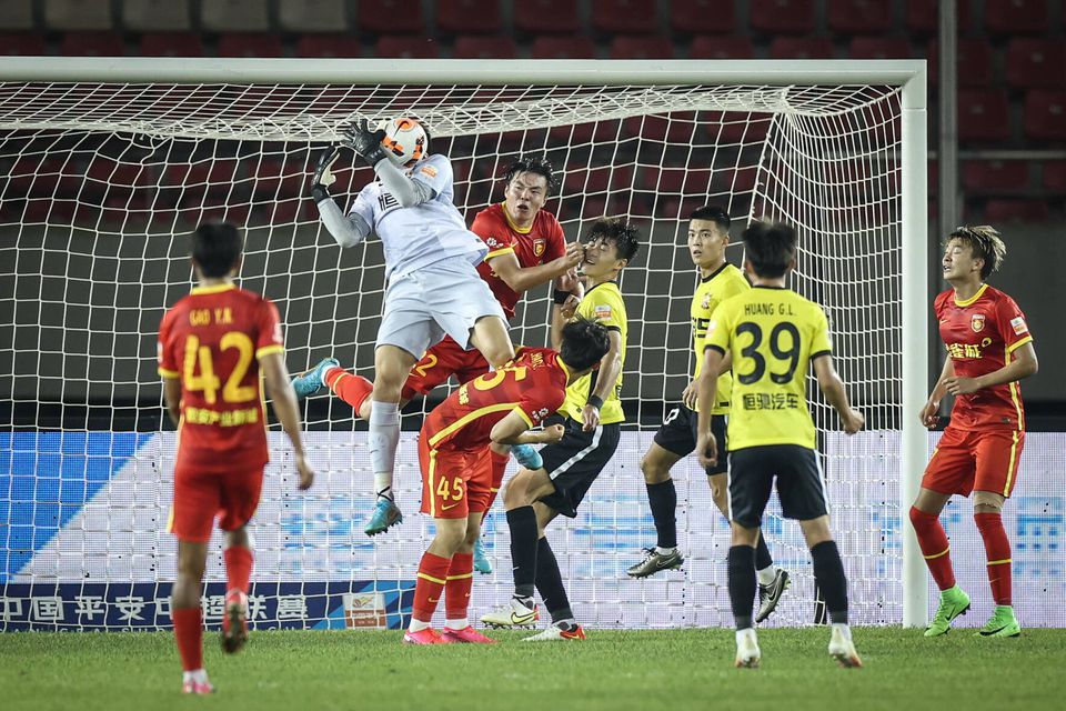 Guangzhou FC em campo