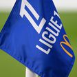 Bandeira com as cores da Liga francesa