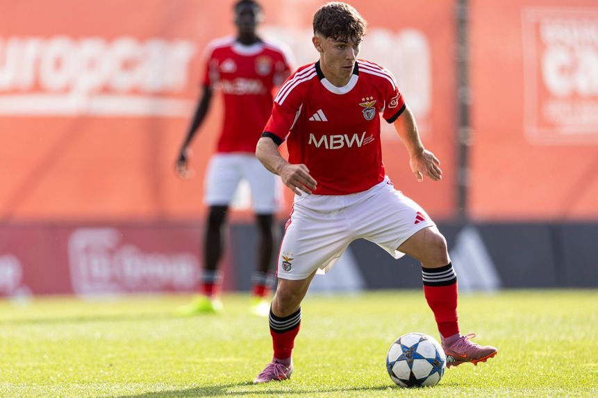 Gonçalo Moreira foi a grande figura do Benfica