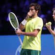 Francisco Cabral e Lucas Miedler estão nos quartos de final em Brisbane. IMAGO
