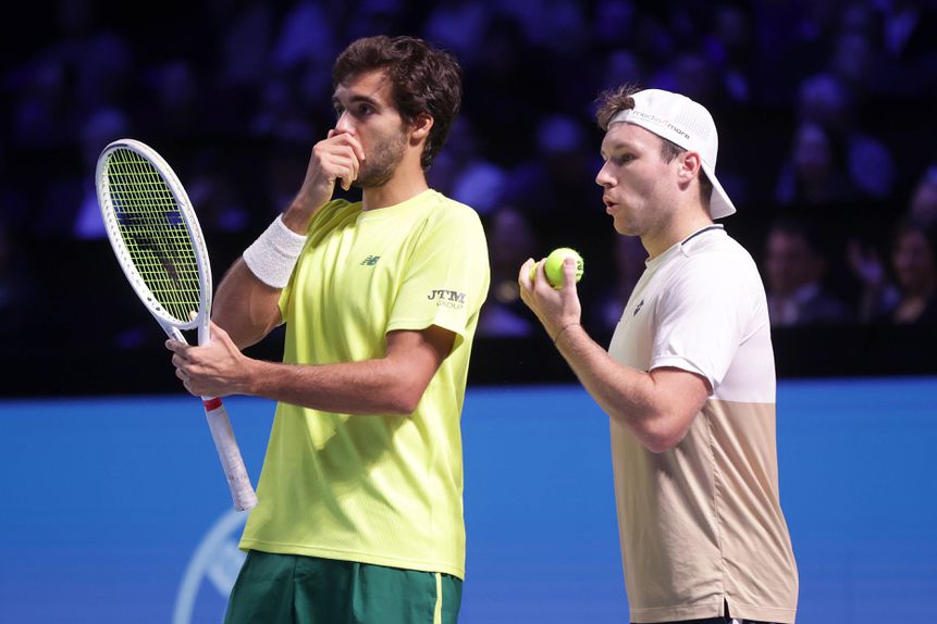 Francisco Cabral e Lucas Miedler estão nos quartos de final em Brisbane. IMAGO