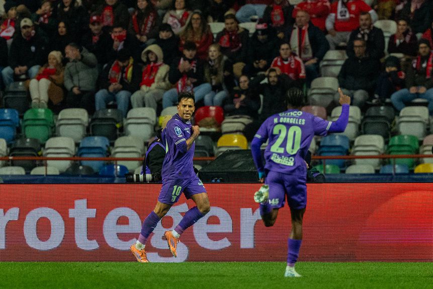 Rodrigo Zalazar, avançado do SC Braga - Foto Imago