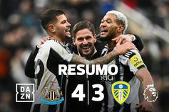 Jogaço em Newcastle: sete golos e vitória selada aos 90+12' com reviravolta (resumo)