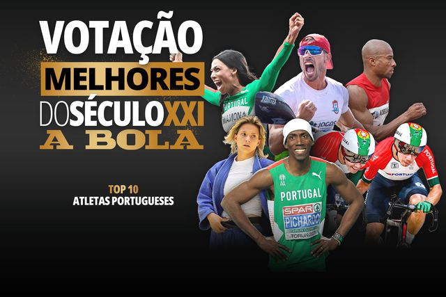 Melhores do século XXI: escolha o TOP 10 de atletas nacionais