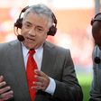 Kevin Keegan a comentar um jogo do Liverpool em direto na televisão