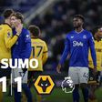 Everton resiste com 9 e Wolves somam terceiro jogo seguido a pontuar (resumo)