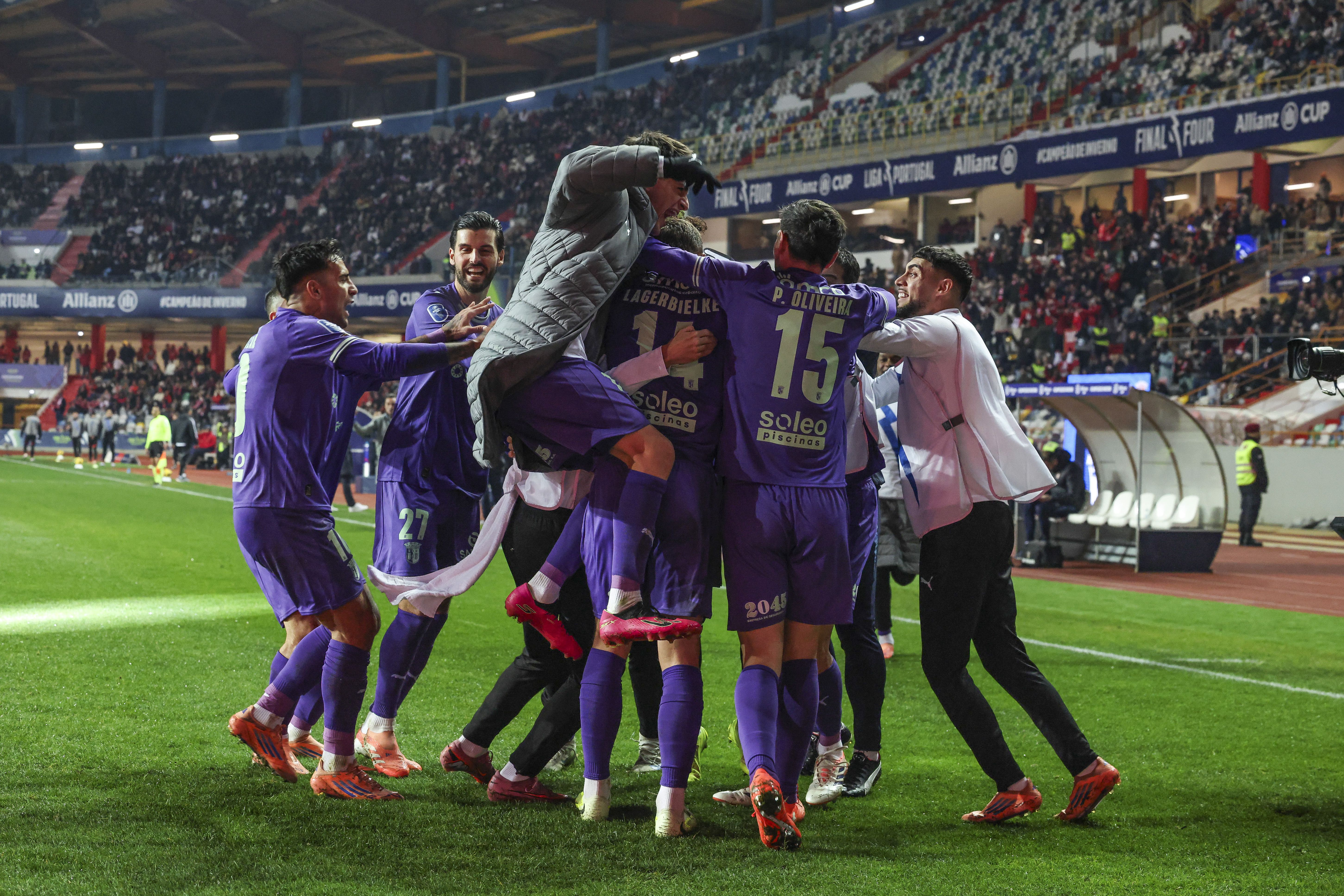 Festejos do SC Braga - Foto: PAULO NOVAIS/LUSA