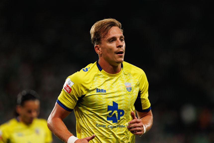 Alex Pinto deixou o Arouca ao cabo de época e meia
(foto IMAGO)
