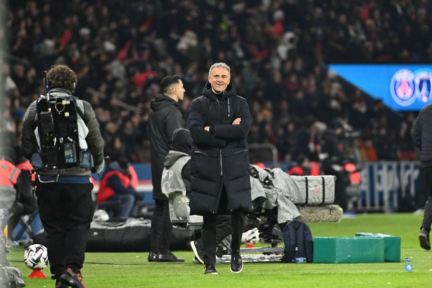 Luis Enrique, treinador do PSG