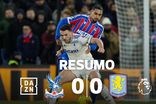 Aston Villa desperdiça possibilidade de subir ao segundo lugar (resumo)