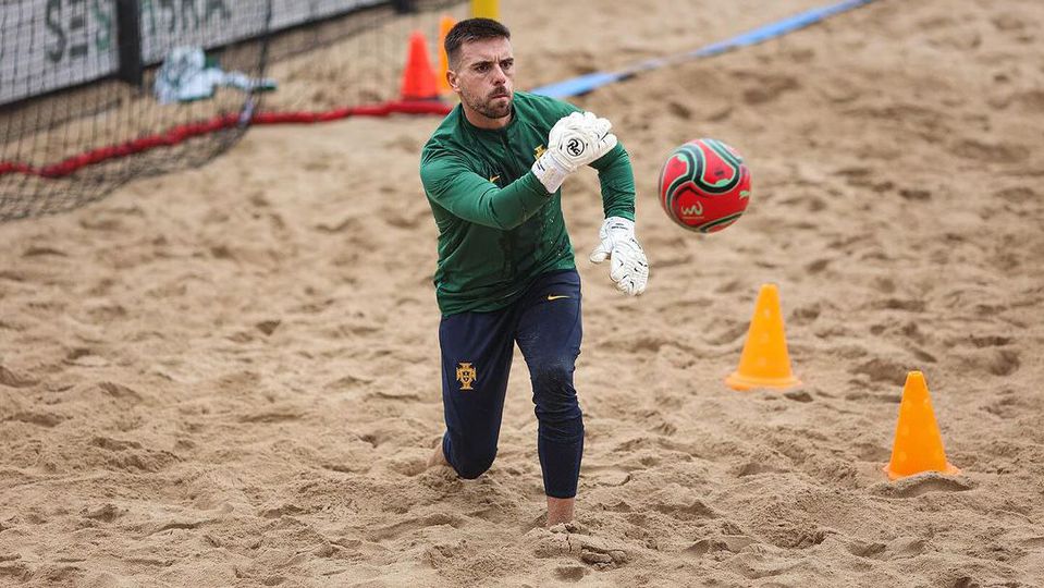 Pedro Mano confiante para o Mundial de futebol de praia