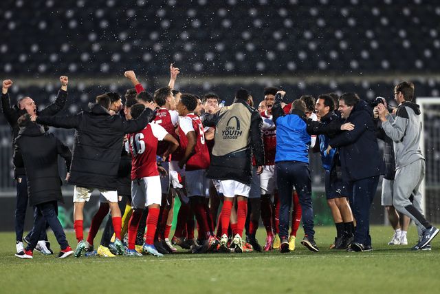 SC Braga vence Partizan e está nos oitavos de final da Youth League