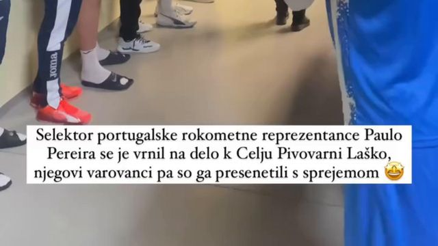 Paulo Jorge Pereira recebido com guarda de honra e hino nacional na Eslovénia