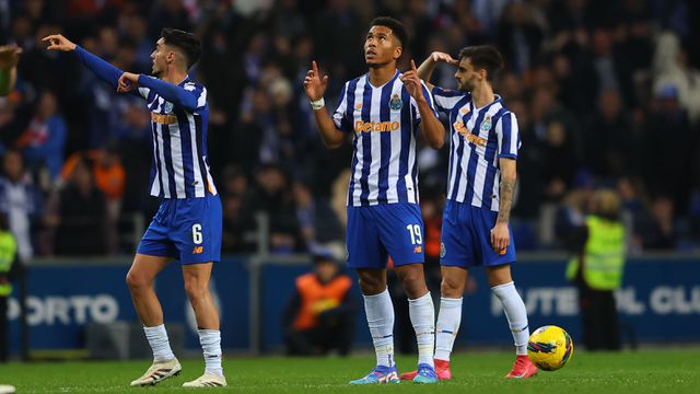 Namaso, autor do golo do empate do FC Porto, considerou o resultado injusto (FOTO: GRAFISLAB)