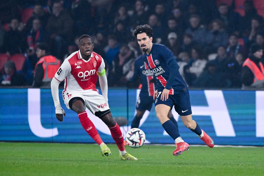 Vitinha marcou o primeiro golo do PSG (FOTO IMAGO)