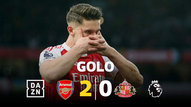 Foi entrar e marcar: Gyokeres mostra a máscara no Emirates