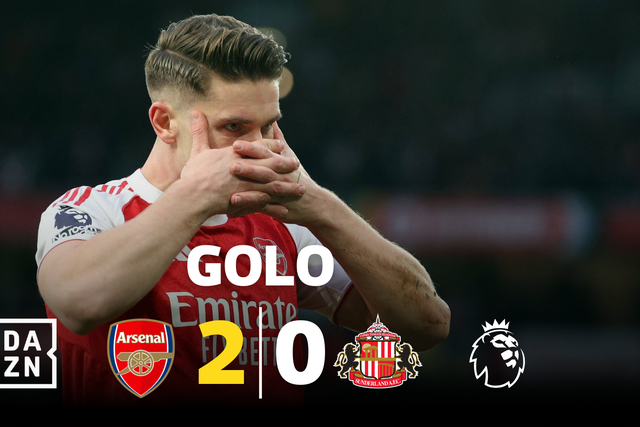 Foi entrar e marcar: Gyokeres mostra a máscara no Emirates