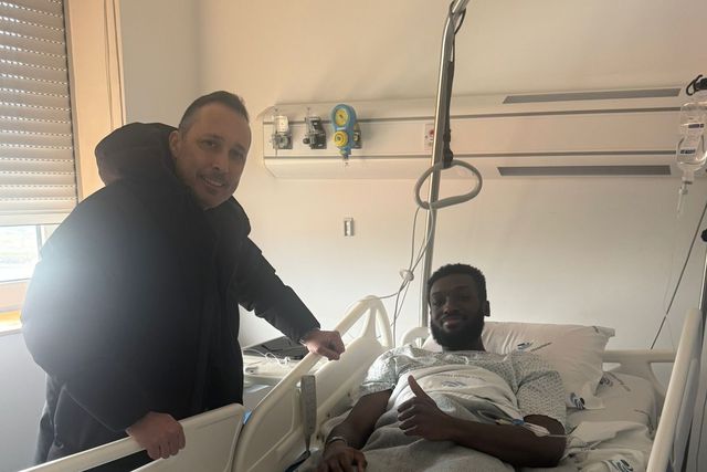 Antoine Baroan já foi operado à perna esquerda - Foto: Aves SAD