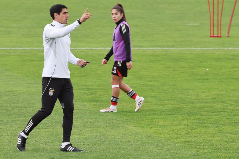Ivan Baptista, treinador da equipa sénior de futebol feminino do Benfica (foto: SL Benfica)