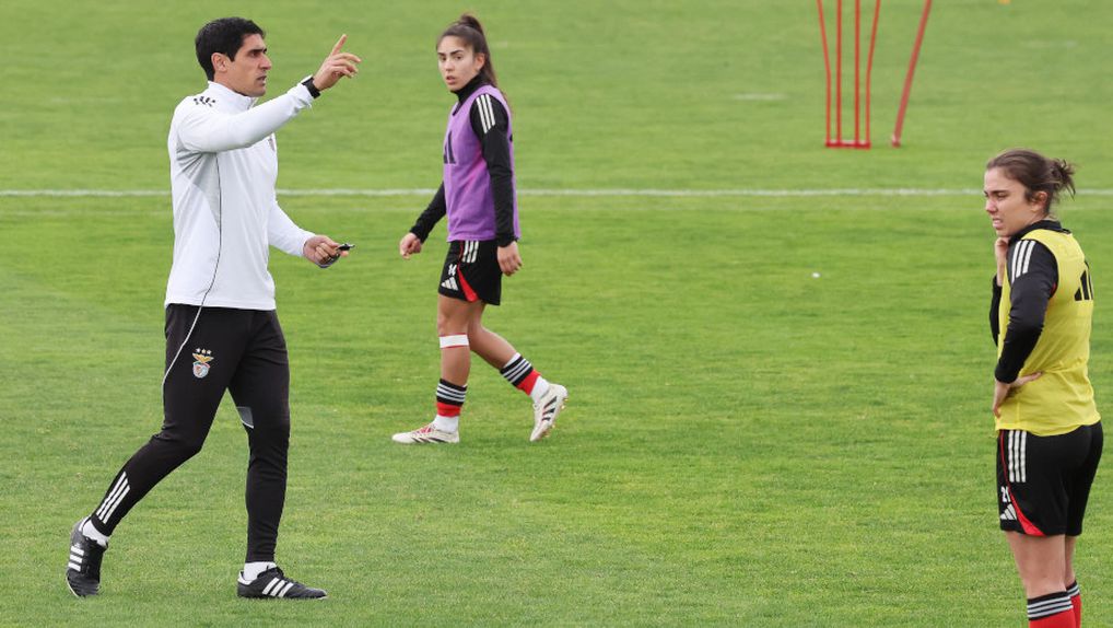 Ivan Baptista, treinador da equipa sénior de futebol feminino do Benfica (foto: SL Benfica)