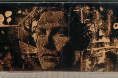 Vhils esculpe rosto de Cristiano Ronaldo na Arábia Saudita