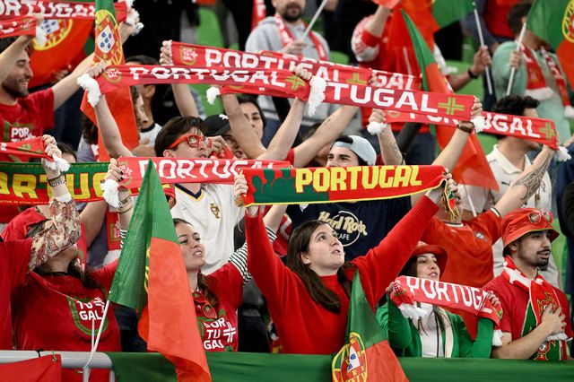 Adeptos de Portugal no Europeu de futsal dem 2026 (IMAGO)