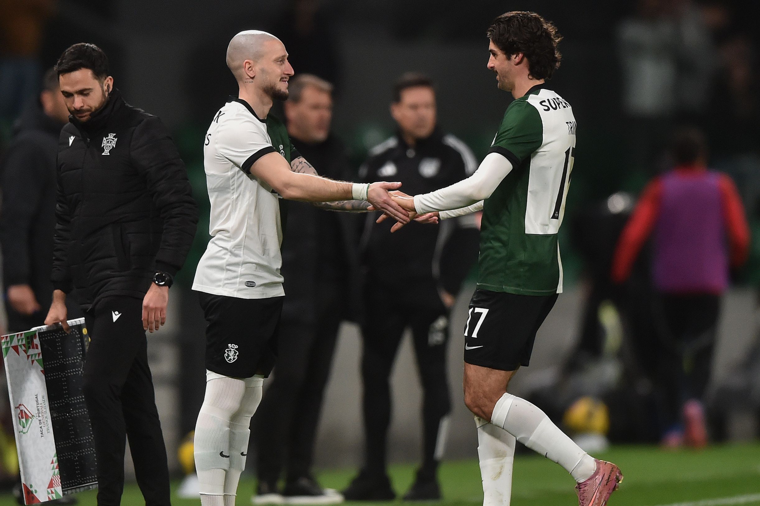 Nuno Santos rendeu Trincão no jogo com o Aves SAD - Foto: Miguel Nunes