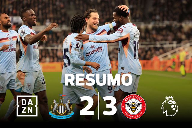 Brentford agrava momento do Newcastle e faz mira à Europa (resumo)