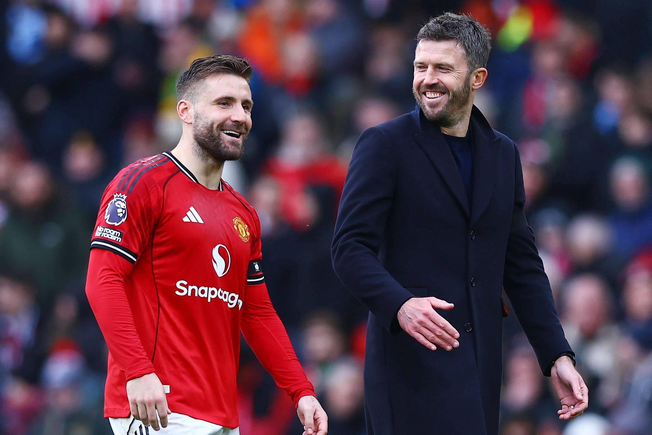 Luke Shaw e Carrick