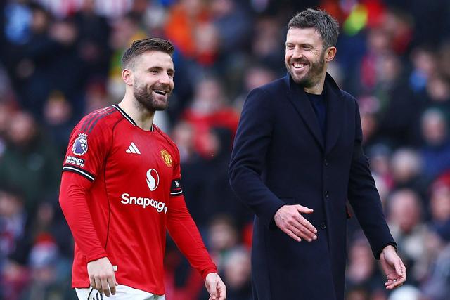 Luke Shaw e Carrick