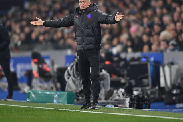 Luis Enrique, treinador do PSG
