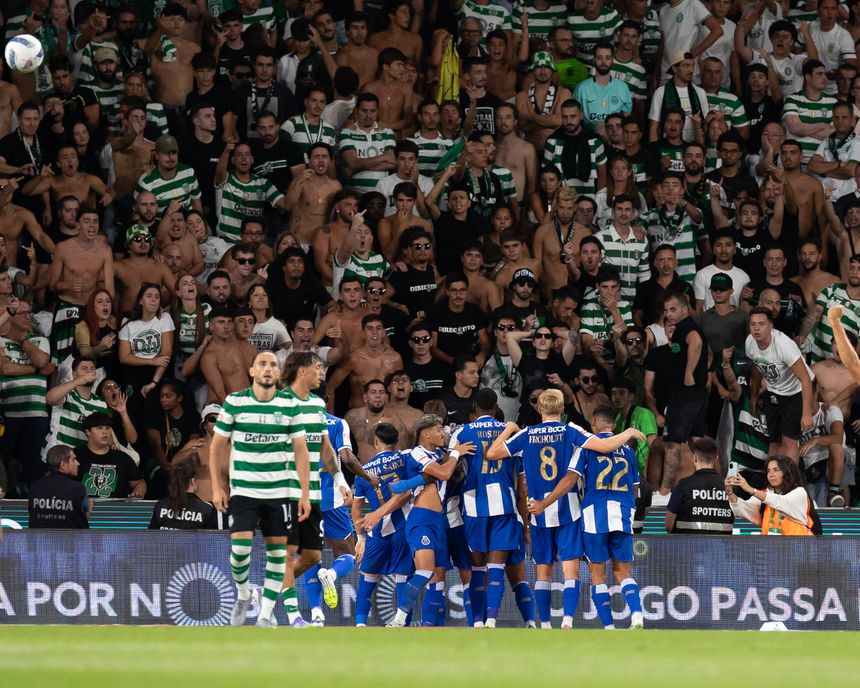 Na primeira volta, no Estádio José Alvalade, o FC Porto venceu o Sporting, por 2-1 - Foto: Imago