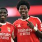 Banjaqui e Anísio são dois dos campeões do mundo de sub-17 que já se estrearam na equipa principal do Benfica - Foto: Miguel Nunes