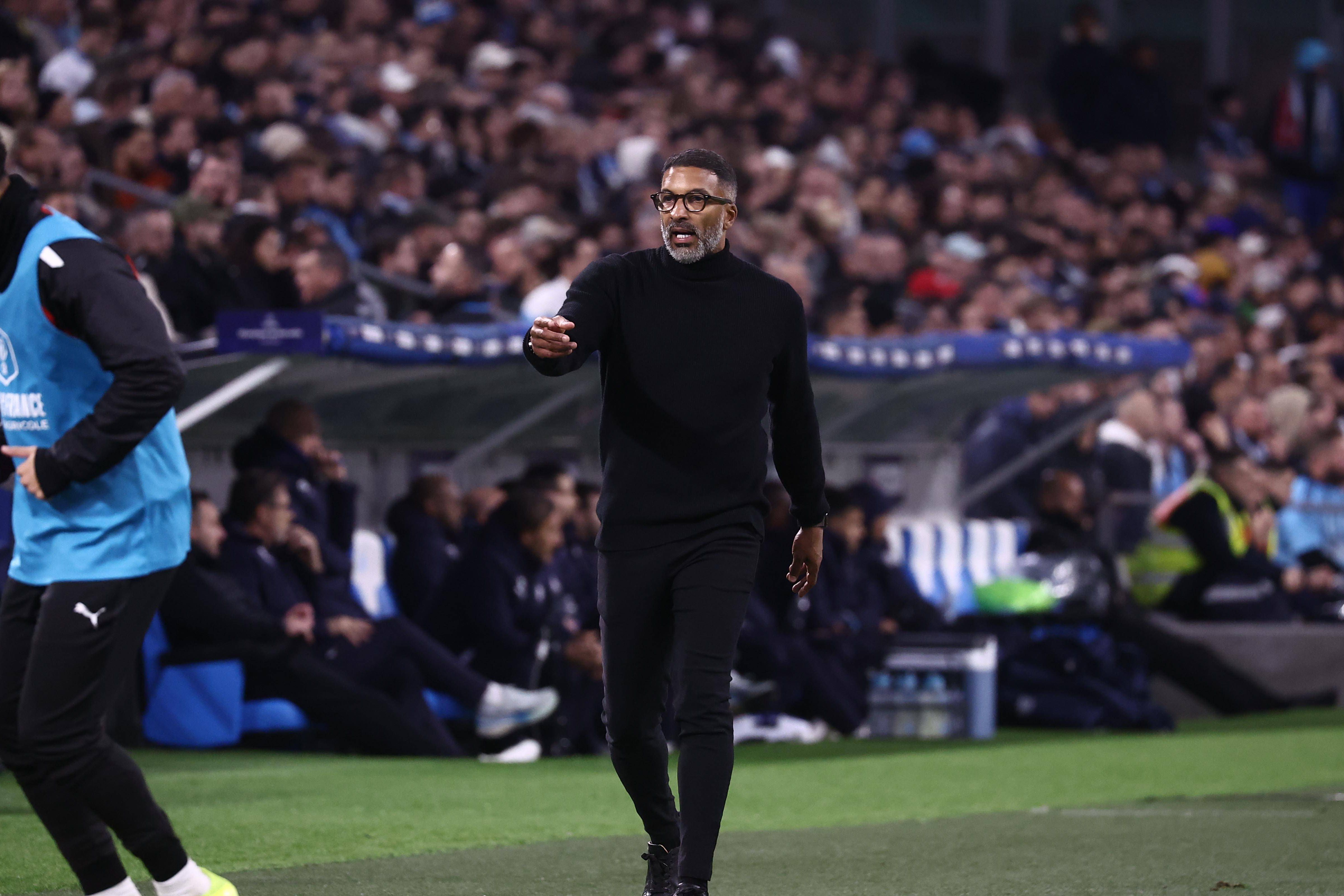 Habib Beye, treinador do Rennes