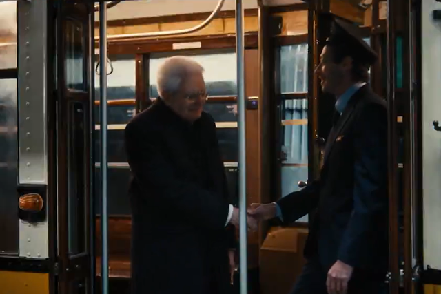 Sergio Mattarella e Valentino Rossi