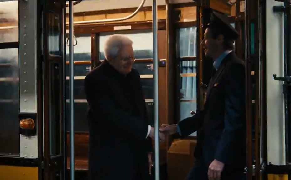 Sergio Mattarella e Valentino Rossi