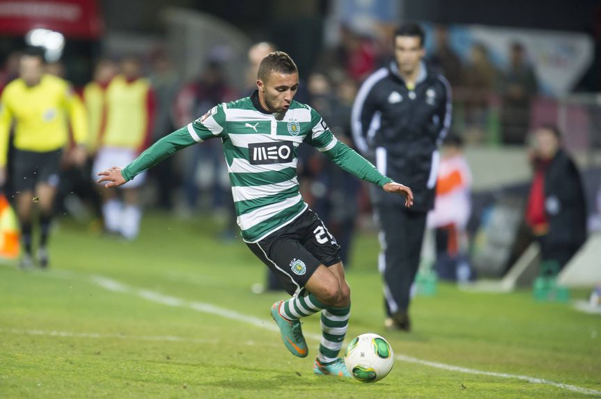 Labyad ao serviço do Sporting, em 2013