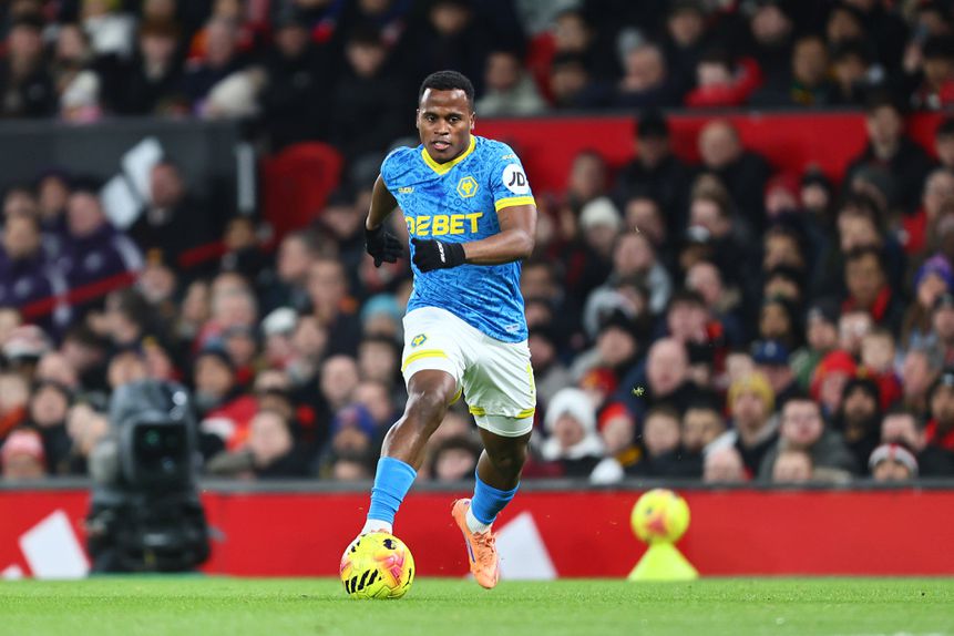 Jhon Arias marcou 2 golos e fez 1 assistência em 26 jogos pelos Wolves