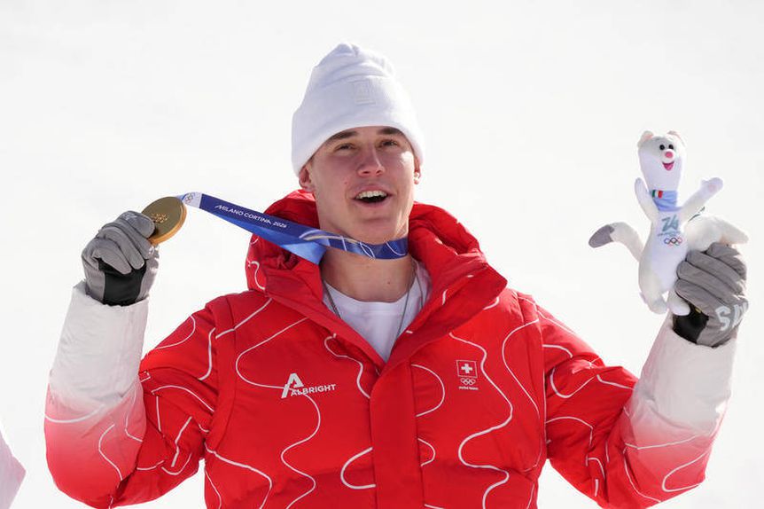 Franjo von Allmen conquistou medalha de ouro olímpica