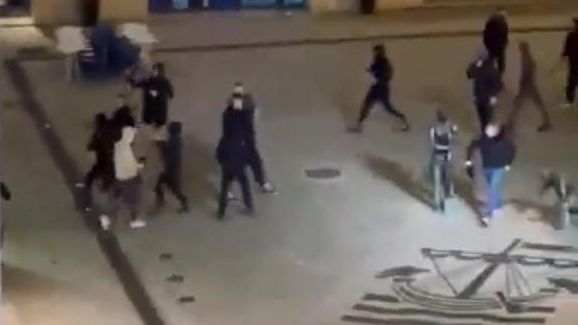 Vídeos: Confrontos com adeptos do Rangers em Lisboa