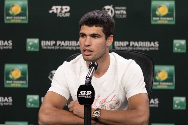 Alcaraz em Indian Wells: «Venho para revalidar o título mas...»