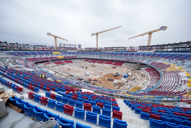 'Novo' Camp Nou começa a ganhar forma (fotogaleria)