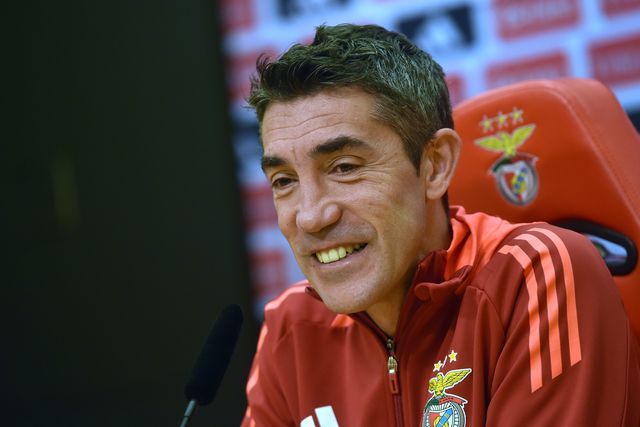 Bruno Lage, treinador do Benfica (foto: Miguel Nunes)