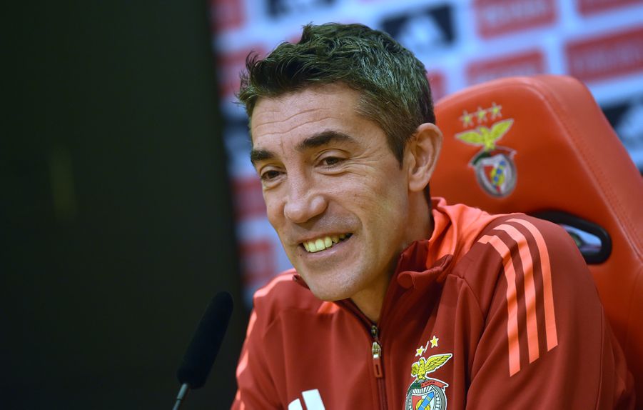 Bruno Lage, treinador do Benfica (foto: Miguel Nunes)