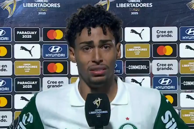 Luighi revoltou-se e não segurou as lágrimas