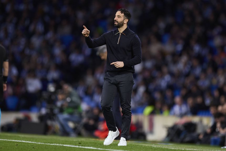 Ruben Amorim, treinador do Manchester United